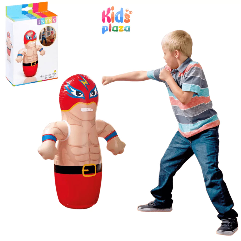 3D Inflatable Punching Bouncer Bop Bag for Kids