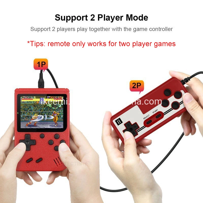 Sup 400-in-1 Portable Game Console: Slim Design, Long Battery Life, HD Screen, TV Connectivity