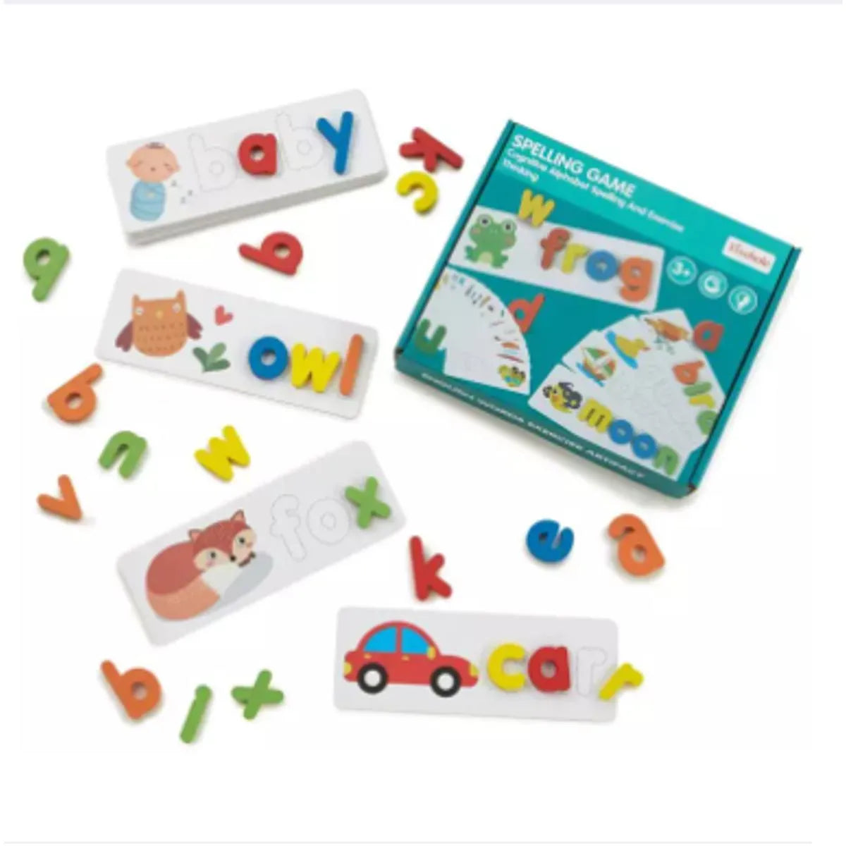 Spelling Games, Children's Letters Learning Games, Alphabet Flashcards