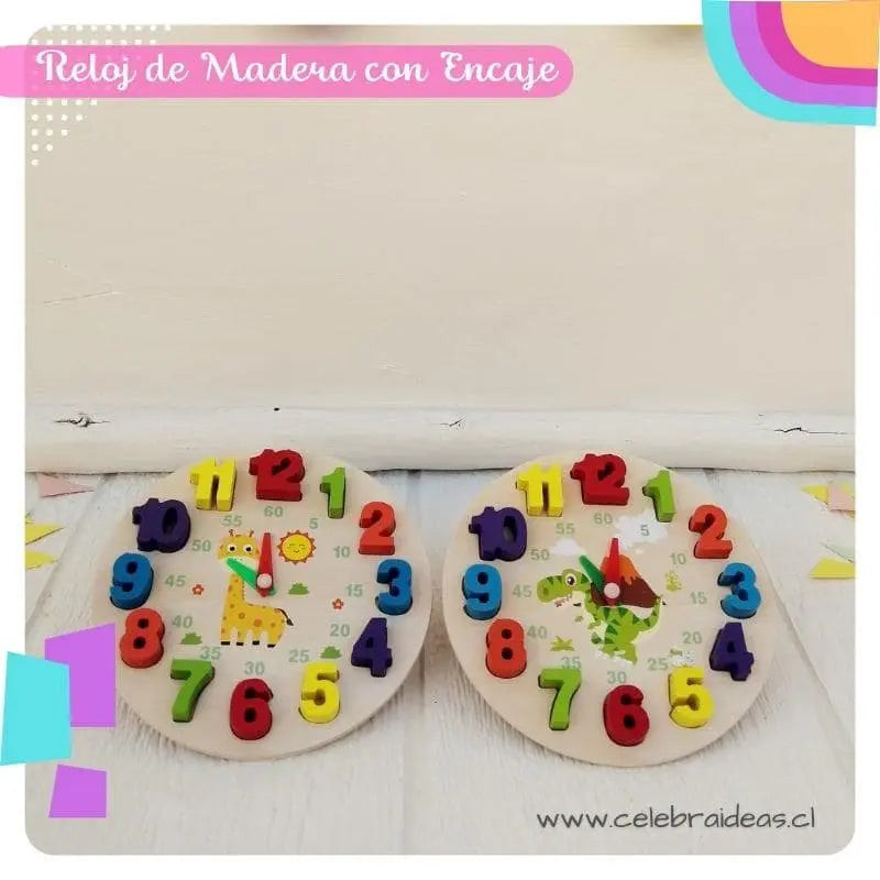 Wooden Digital Clock for Kids Learning & Early Education