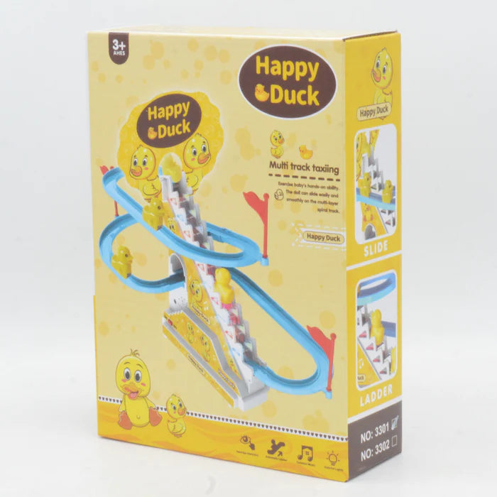 Happy Duck Track Slide Toy Set