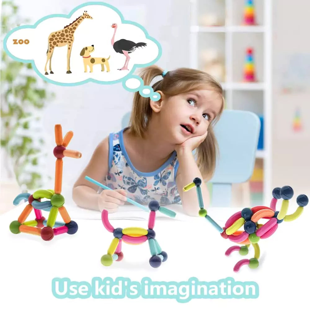 Magnetic Stick Building Blocks