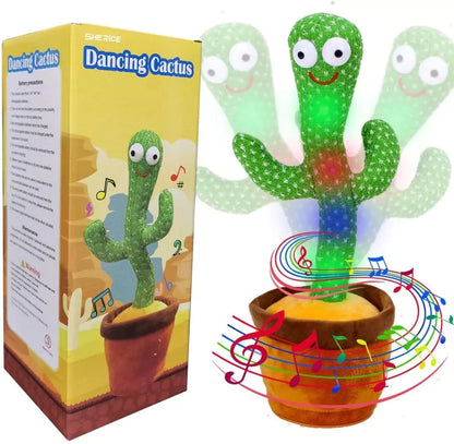 Cute Dancing and Talking Cactus Toy