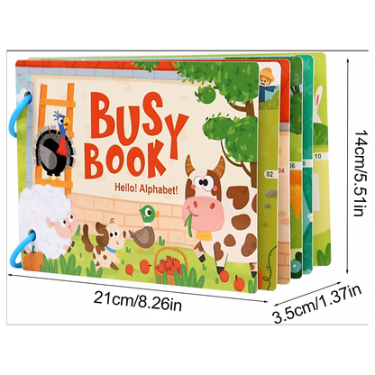 Busy Book Preschool Learning Paper Busy Book