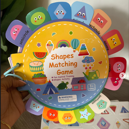 Educational Children Shapes Busy Book