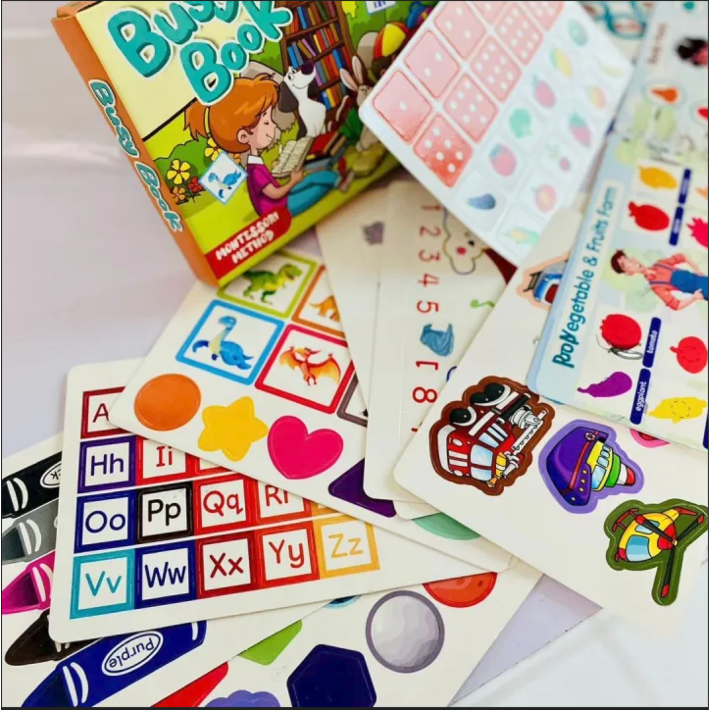 Montessori Busy Book for Toddlers