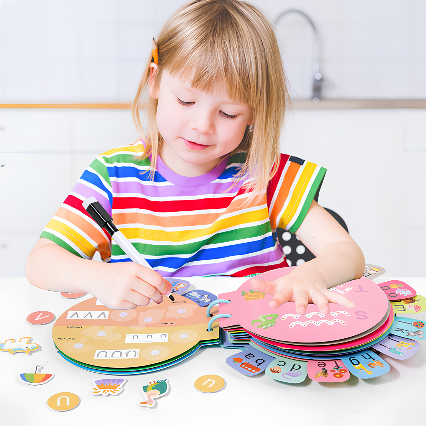 Educational Children Shapes Busy Book
