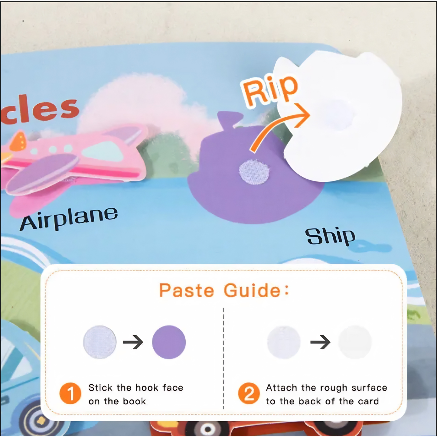 Educational Busy Book for Kids Preschool Learning