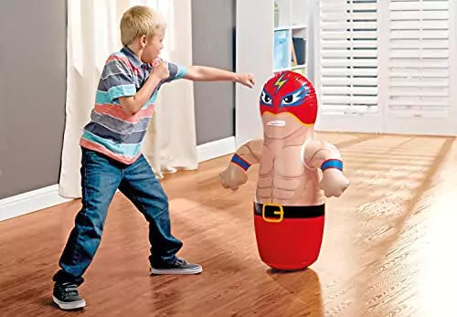 3D Inflatable Punching Bouncer Bop Bag for Kids