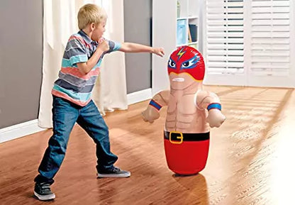 3D Inflatable Punching Bouncer Bop Bag for Kids