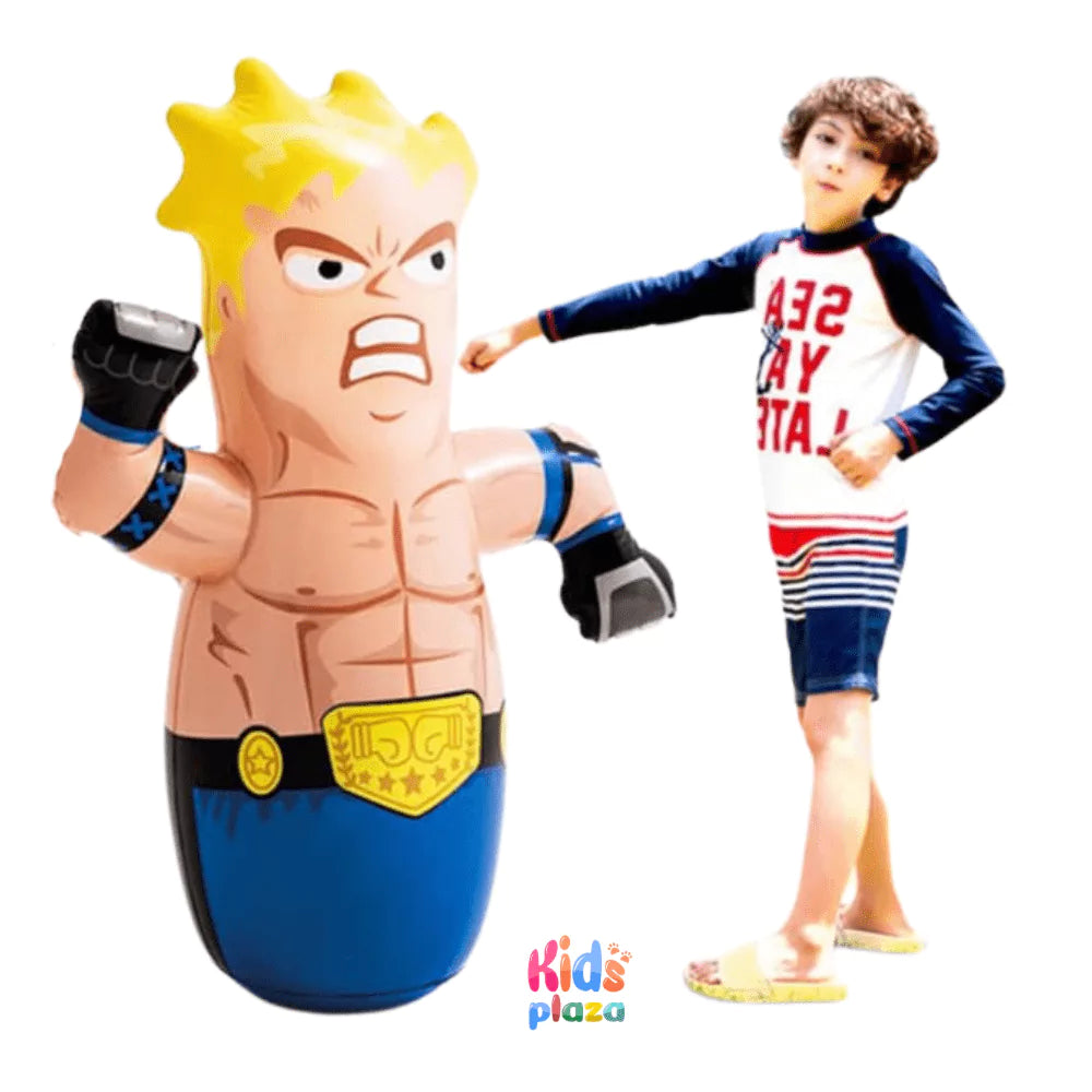 3D Inflatable Punching Bouncer Bop Bag for Kids