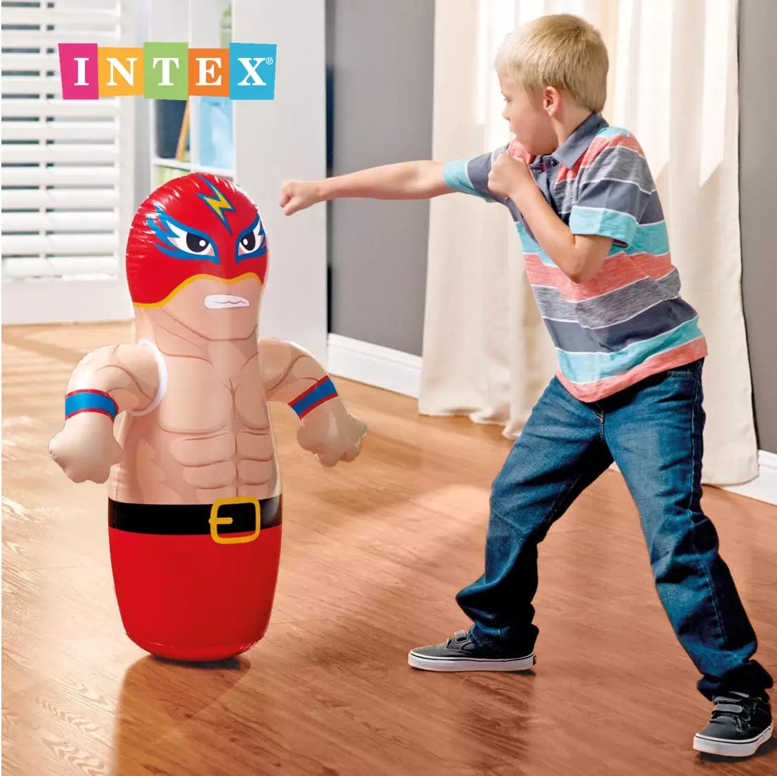 3D Inflatable Punching Bouncer Bop Bag for Kids