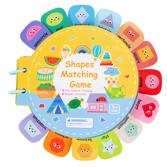 Educational Children Shapes Busy Book