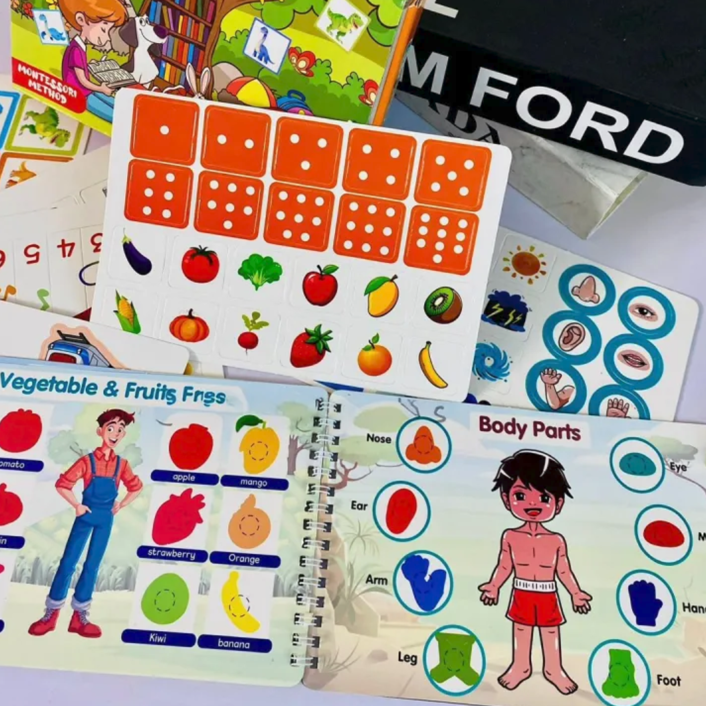 Montessori Busy Book for Toddlers