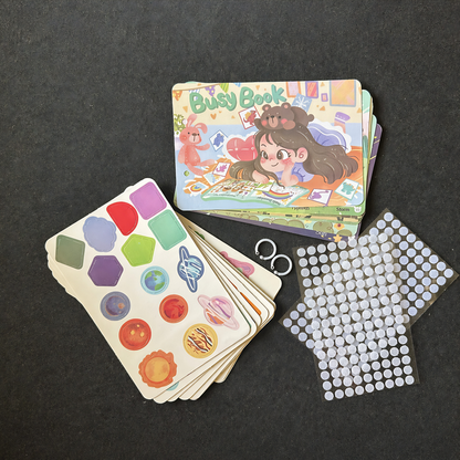 Educational Busy Book for Kids Preschool Learning