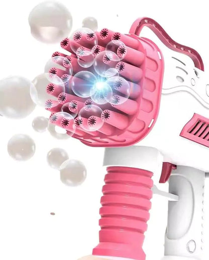 Bubble Gun with 32 Holes: Create a Bubbly Blast of Fun!
