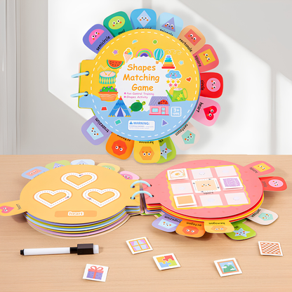 Educational Children Shapes Busy Book