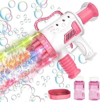 Bubble Gun with 32 Holes: Create a Bubbly Blast of Fun!