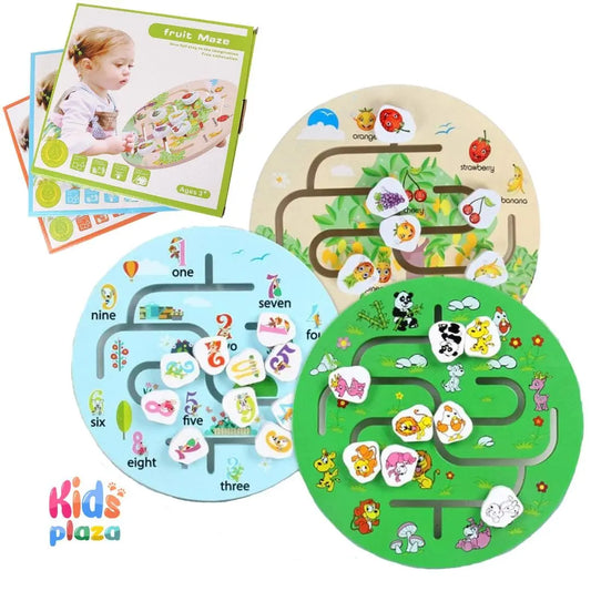 Animals Number Fruits Maze Toy Early Education