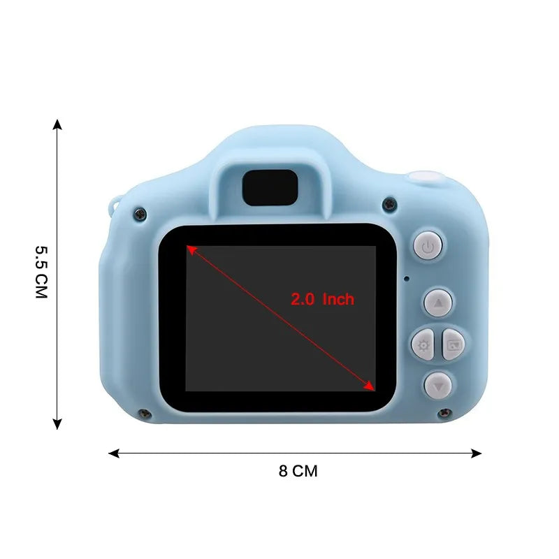 Children's Digital Camara 2.0 Inch Screen 1080P Mini Camera