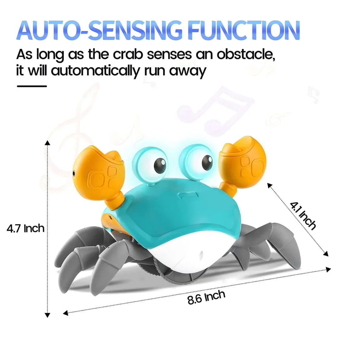 Crawling Crab Baby Musical Kids Toy with LED