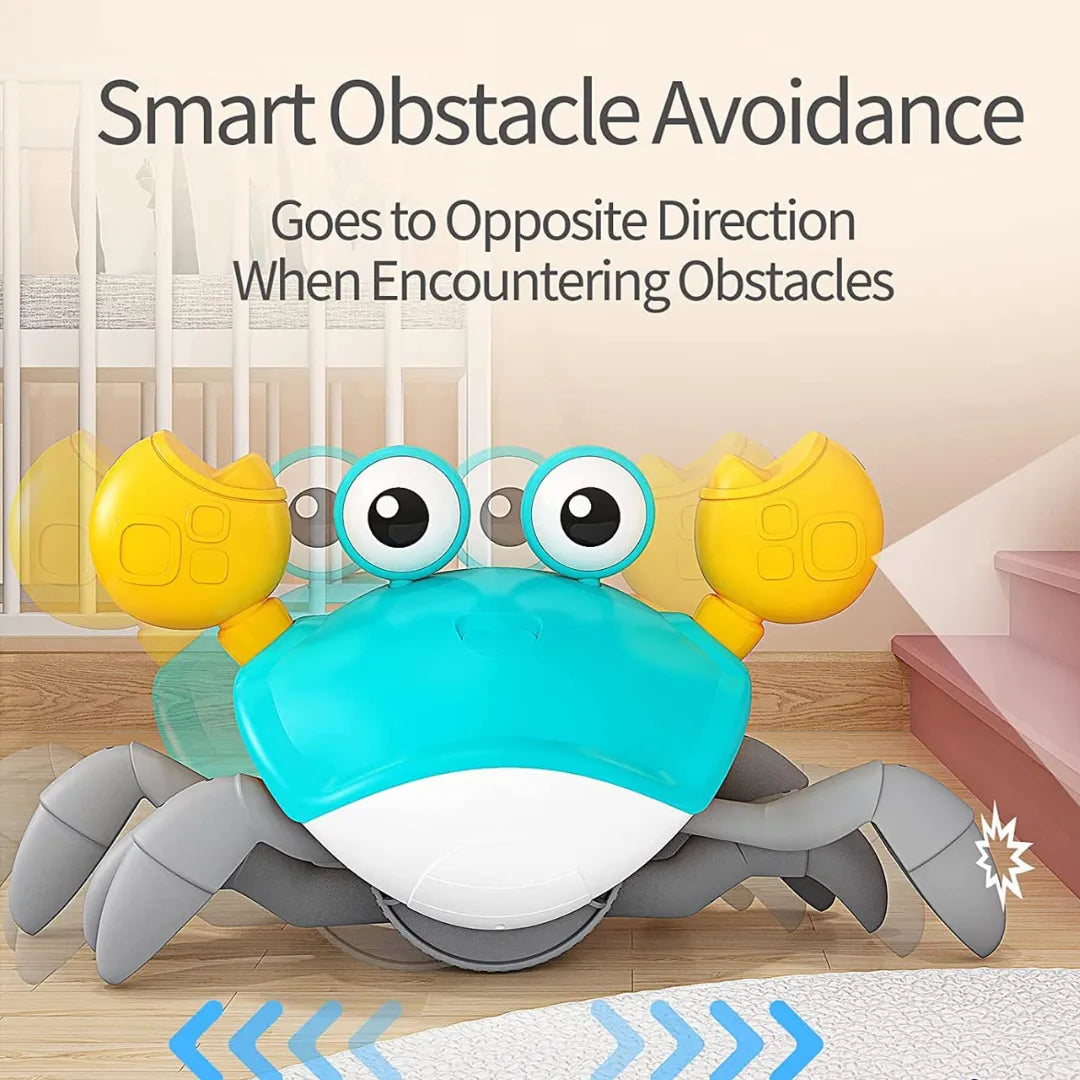 Crawling Crab Baby Musical Kids Toy with LED