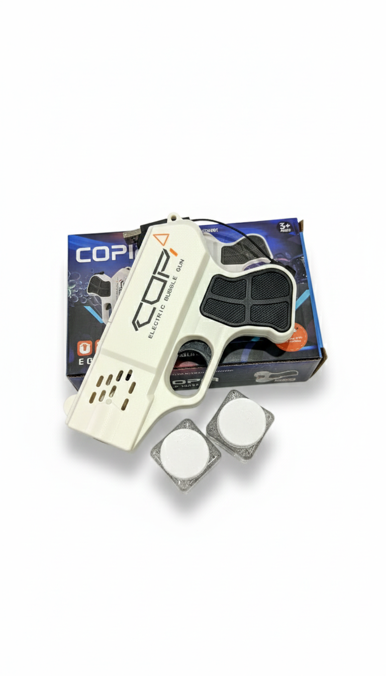 Bubble Gun with Light for Kids