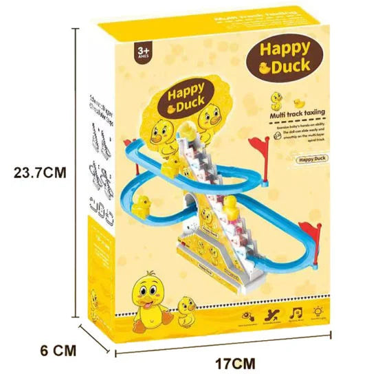 Happy Duck Track Slide Toy Set