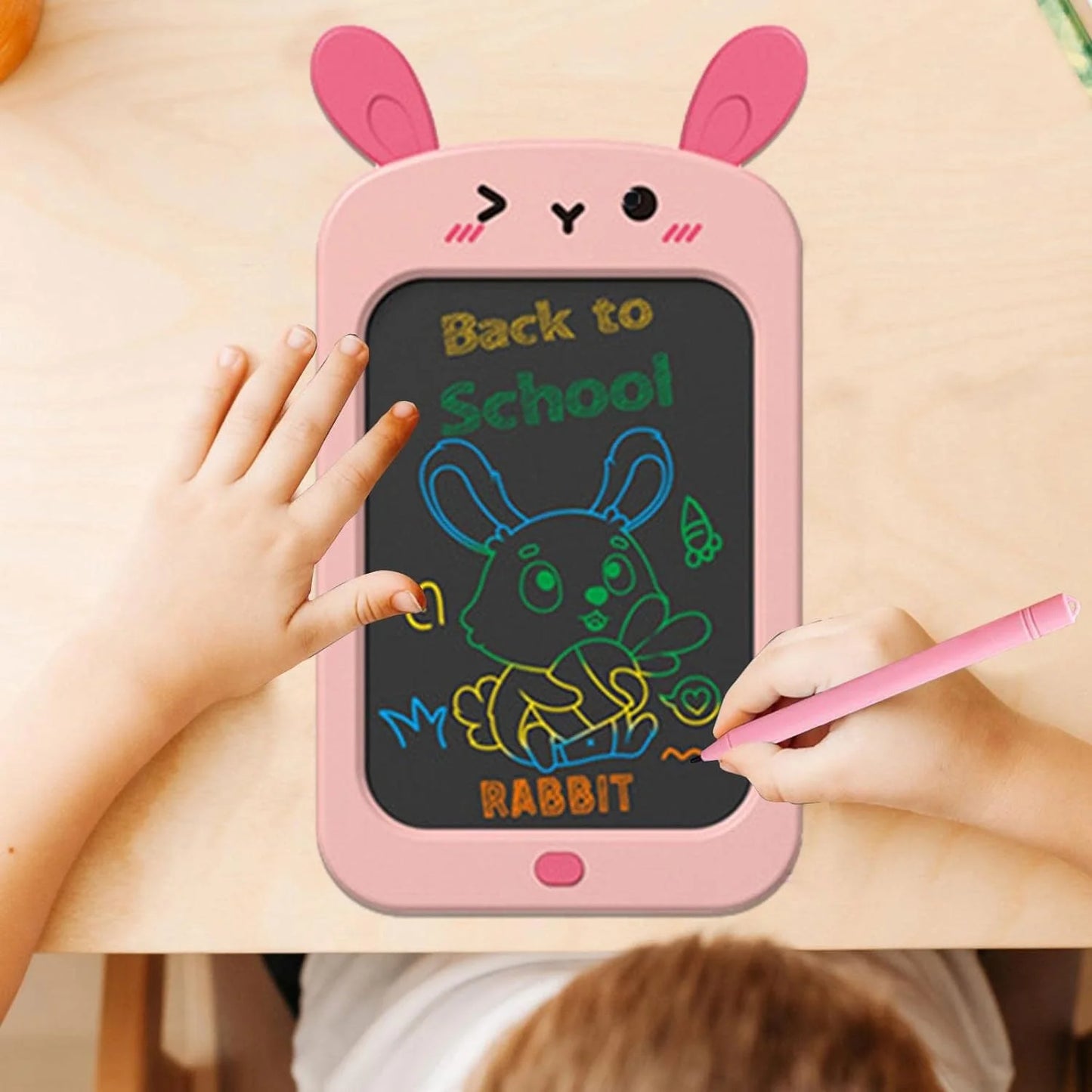 Rabbit LCD Colorful Writing & Sketching Portable Drawing Pad