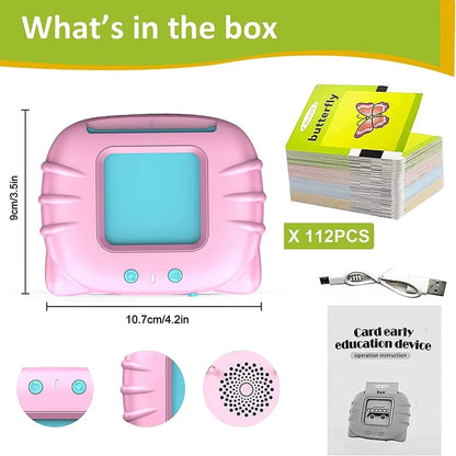 Talking Flash Card Game for Kids Early Pre School Education Learning