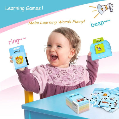 Talking Flash Card Game for Kids Early Pre School Education Learning