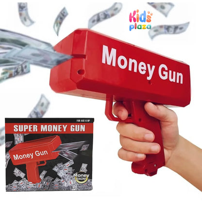 Money Gun Paper Playing Spary Toy Gun for Kids