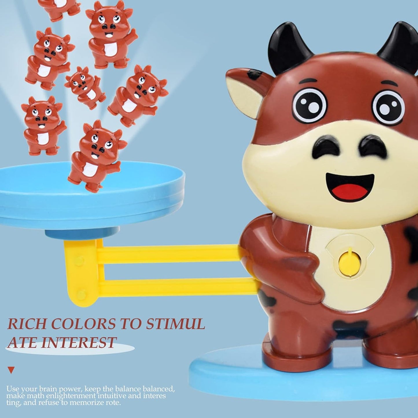 Cattle Balance Counting Toy