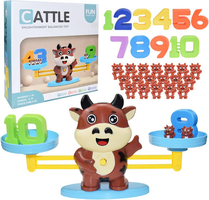 Cattle Balance Counting Toy