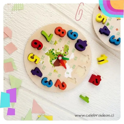 Wooden Digital Clock for Kids Learning & Early Education