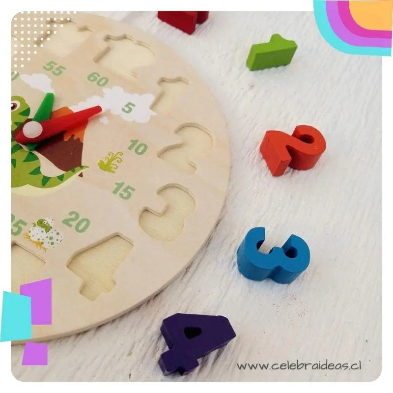 Wooden Digital Clock for Kids Learning & Early Education