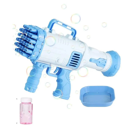 Bubble Gun with 32 Holes: Create a Bubbly Blast of Fun!
