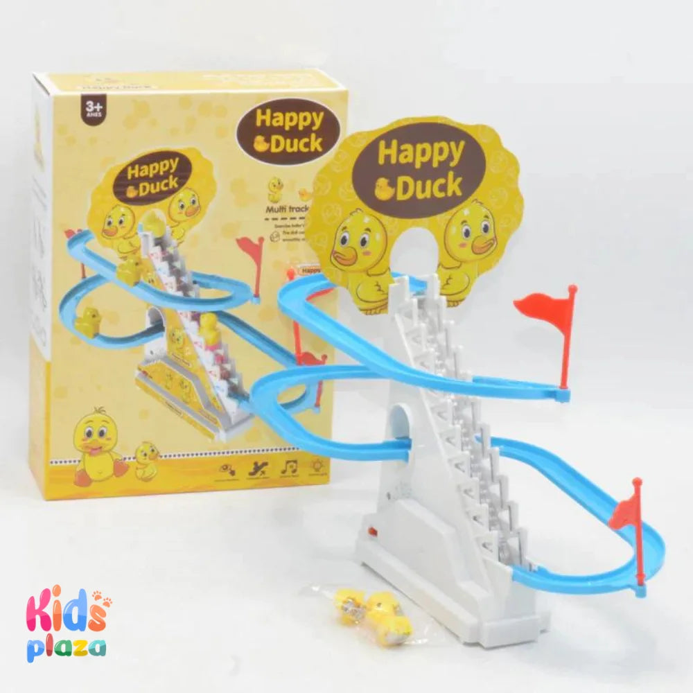 Happy Duck Track Slide Toy Set