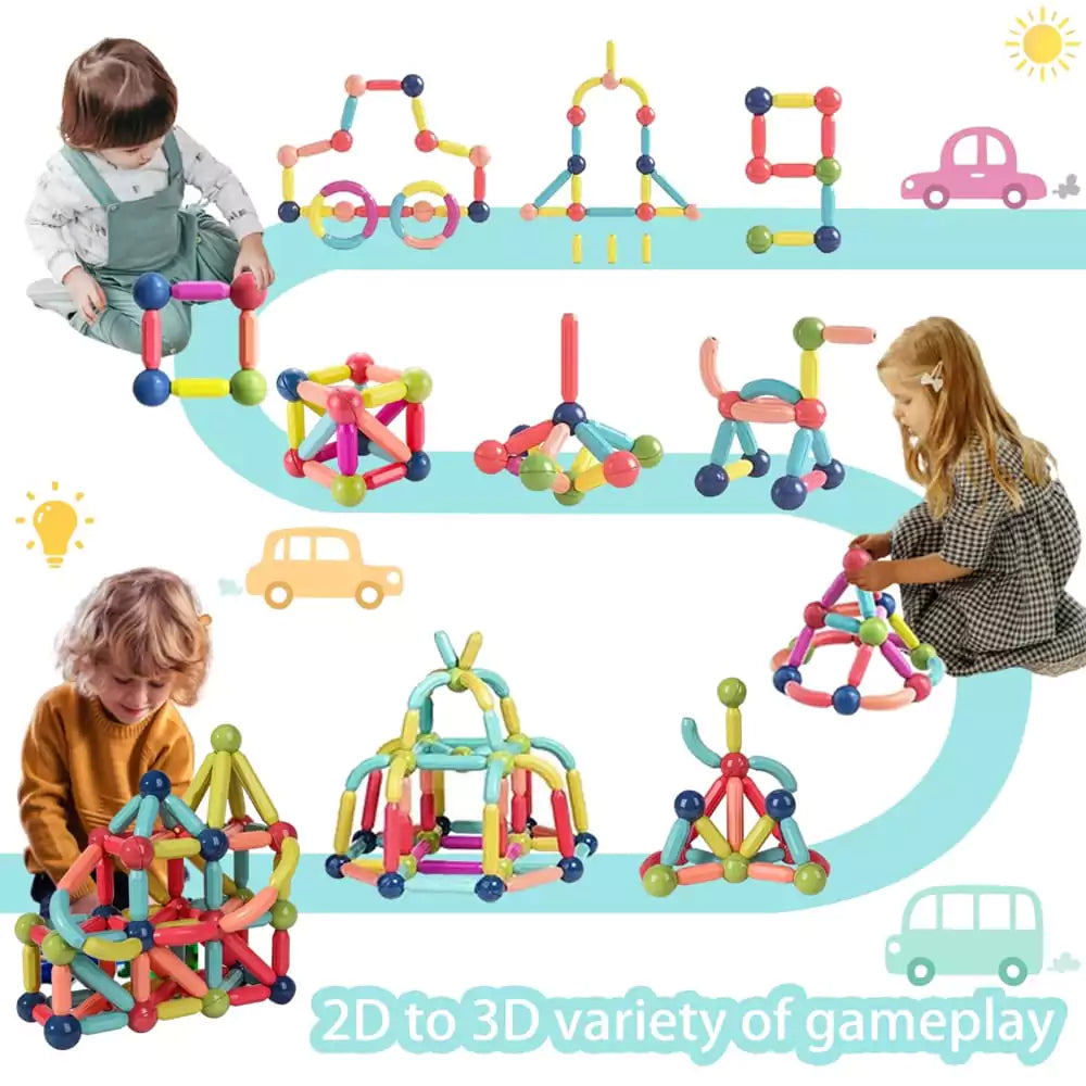 Magnetic Stick Building Blocks
