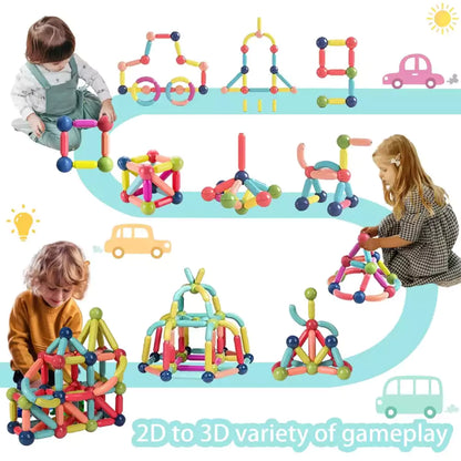 Magnetic Stick Building Blocks
