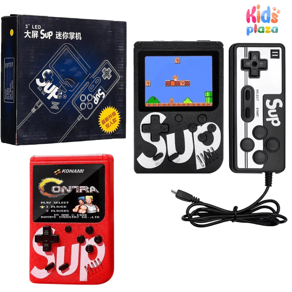 Sup 400-in-1 Portable Game Console: Slim Design, Long Battery Life, HD Screen, TV Connectivity