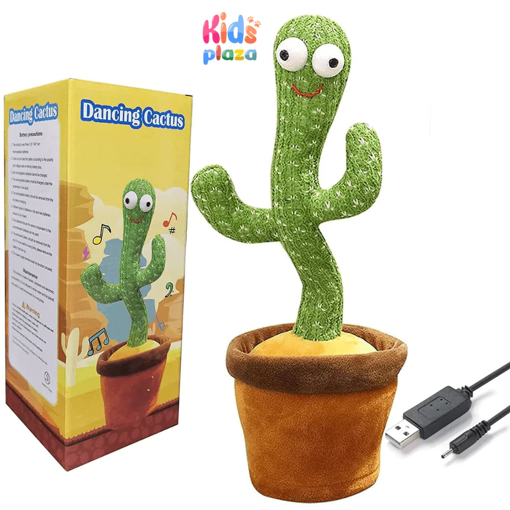 Cute Dancing and Talking Cactus Toy
